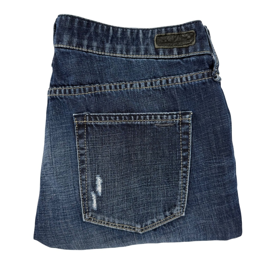 Greywire Hollis Distressed‎ Boyfriend Jeans Womens Size 27 Dark Wash Cotton